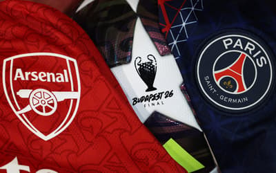 Arsenal e PSG possuem histórico equilibrado antes da final da Champions League