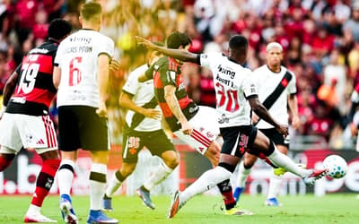 Número de torcedores do Vasco contra o Flamengo gera provocações: '10%'