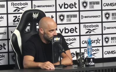 Franclim Carvalho Botafogo coletiva