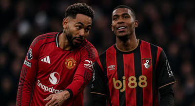 Rayan e Matheus Cunha na Premier League (Foto: AFP)