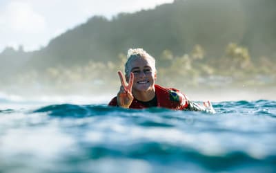 Após gravidez, Tati Weston-Webb volta na etapa de Saquarema da WSL