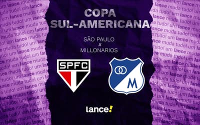 São Paulo x Millonarios: onde assistir, horário e escalações do jogo da Sul-Americana