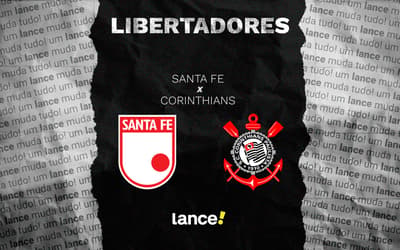 Santa Fe x Corinthians: onde assistir e prováveis escalações do jogo pela Libertadores