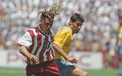 Lendas de Brasil x EUA reeditam jogo da Copa de 1994 com aposta na memória