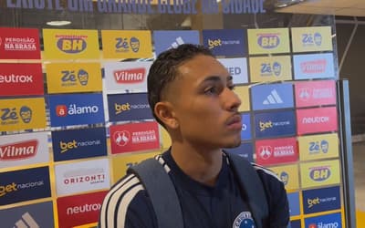 Kauã Moraes admite 'desligue' do Cruzeiro e projeta decisão na Libertadores