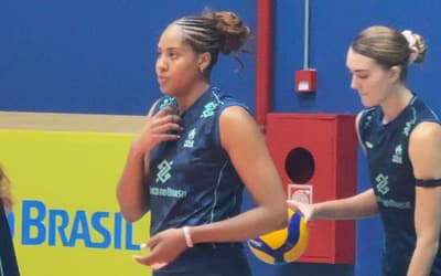 De volta e casada, Ana Cristina treina com a Seleção Brasileira