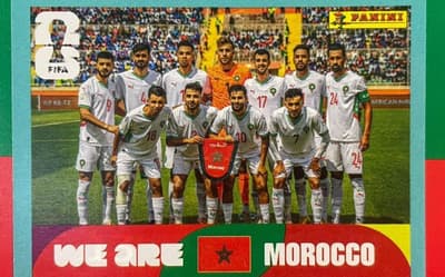 Figurinha de Marrocos erra quase todos os jogadores no álbum da Copa; entenda