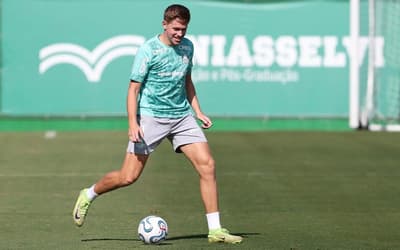 Bruno Fuchs inicia transição física e se aproxima de retorno ao Palmeiras