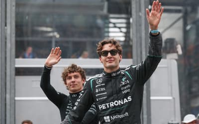George Russell tira Antonelli da pista e conquista sprint no Canadá pela F1