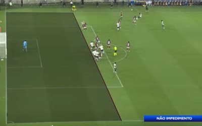 Torcedores reclamam de linha de impedimento em Flamengo x Vasco: 'Se fosse'