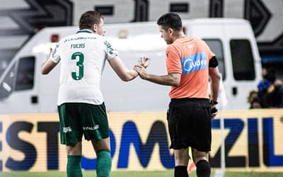 Palmeiras diz que CBF reconheceu erro da arbitragem em gol anulado e não cobra punição específica