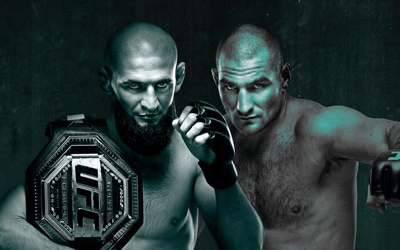 Chimaev e Strickland confirmam luta em pesagem do UFC 328