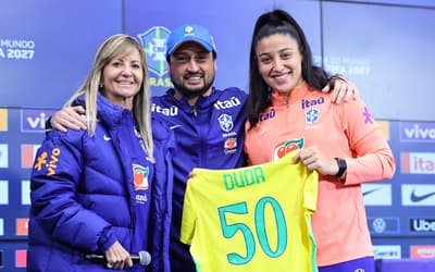 Duda Sampaio completa 50 jogos pela Seleção Brasileira neste sábado