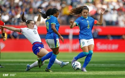 Brasil x Estados Unidos: onde assistir, arbitragem e escalações para amistoso feminino