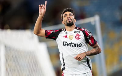 Comemoração de Lucas Paquetá em Madureira x Flamengo (Foto: Gilvan de Souza/Flamengo)