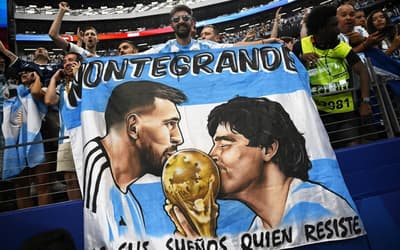 Tironi no Lance!: Maradona e Messi, o encontro dos maiores mitos argentinos