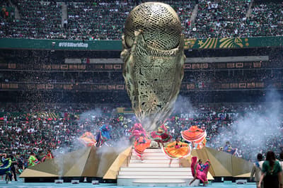 Veja as imagens da abertura da Copa do Mundo 2026 no Estádio Azteca