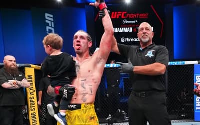 De camisa da Seleção: americano representa o Brasil e fatura R$ 512 mil no UFC