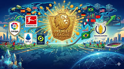 Brasileirão tem só 25% da receita da poderosa Premier League