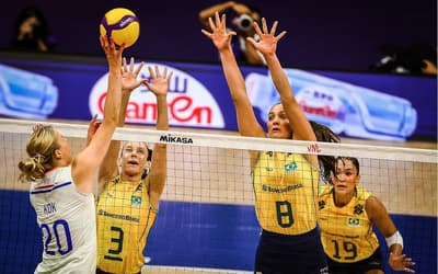 AO VIVO: siga Brasil x República Dominicana pela Liga das Nações de Vôlei