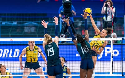 Na VNL, Brasil busca quebrar retrospecto negativo contra a Itália