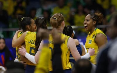 AO VIVO: acompanhe Brasil e Itália pela Liga das Nações