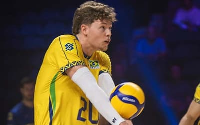 VNL: Sem Lukas Bergmann, Bernardinho leva 17 atletas para a etapa de Brasília