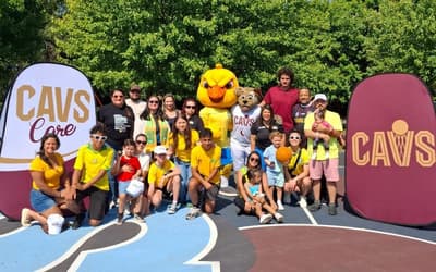 Brasil x Egito mobiliza Anderson Varejão e mascotes da Seleção e do Cavaliers