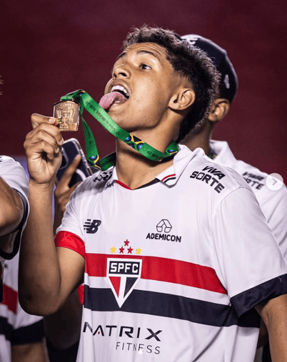 Ryan Francisco conquistou a Copa do Brasil sub-20 com o São Paulo
