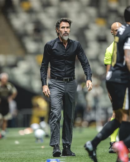 Domínguez em Atlético x Flamengo (Foto: Pedro Souza / Atlético)