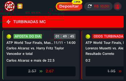 Captura de tela das Turbinadas MC, na MC Games.