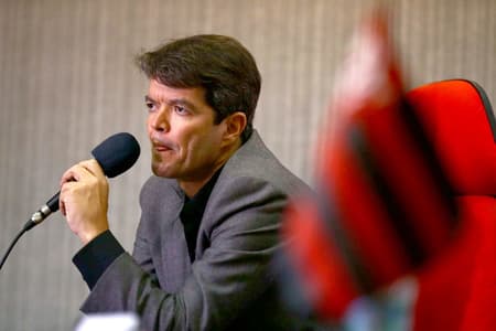 Apresentação de Felipe Ximenes no Flamengo (Foto: LANCE!Press)