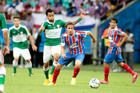 Palmeiras vence o Bahia e respira contra a queda (Foto: Romildo de Jesus / LANCE!Press)