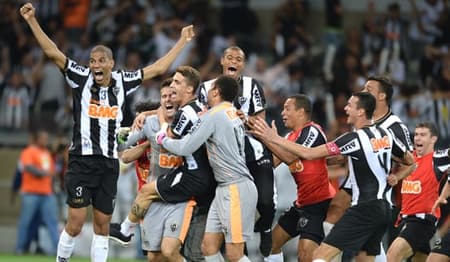 HOME: Atlético-MG x Olimpia (Foto: Vanderlei Almeida/ AFP)