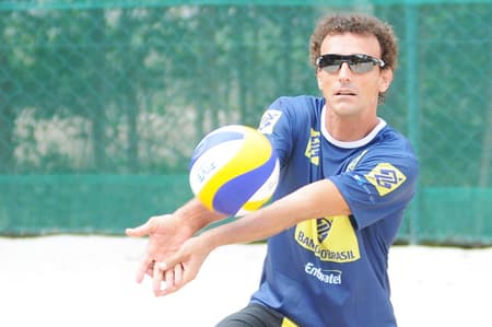 Vôlei de Praia - Emanuel (Fotos: LANCE!Press/ AFP)