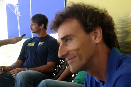 Ricardo e Emanuel (Foto: Alexandre Arruda/CBV)