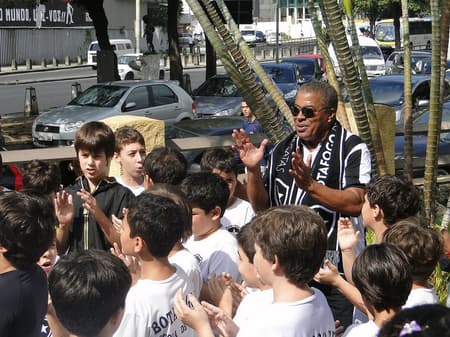 Bandeirão Nilton Santos (Foto: Divulgação)