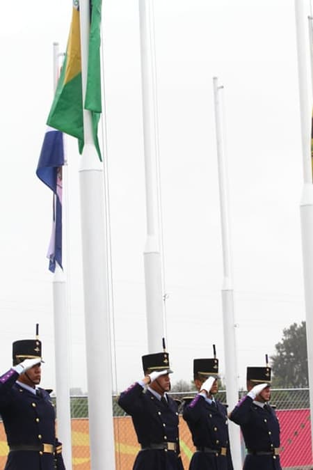 Pan 2011 Cerimônia Hasteamento Bandeira do Brasil (Foto: Luiz Pires/VIPCOMM)