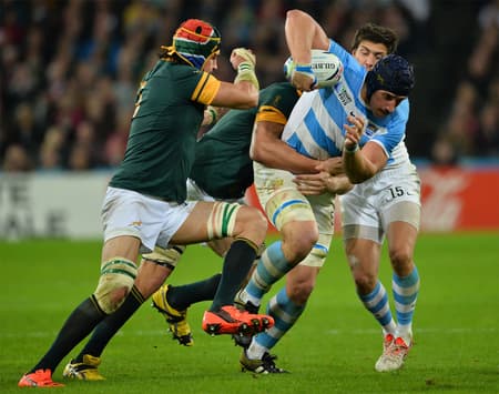 Rugby - Africa do Sul x Argentina (foto:AFP)
