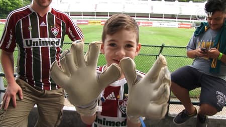 Torcedor mirim Fluminense