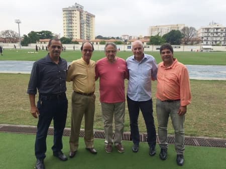 Dirigentes dos clubes selaram acordo no CT do Engenhão (Foto: América Rio)