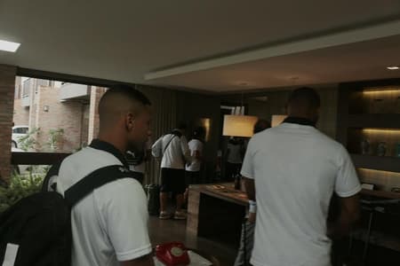 Botafogo em Criciúma (Foto: Diego Lopes)