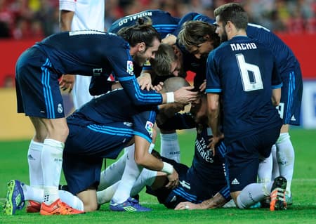 Sevilla x Real Madrid (Foto: CRISTINA QUICLER/AFP)