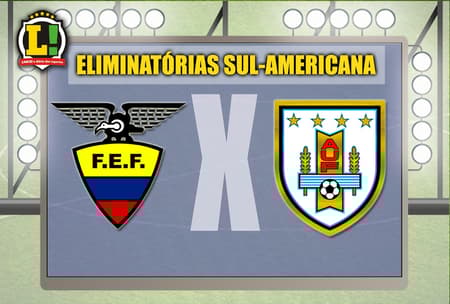 presentação Equador x Uruguai Eliminatórias Sul-Americanas