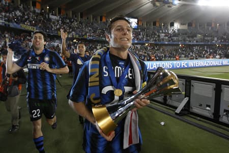 Veja as imagens da carreira de Javier Zanetti (Foto: FADI AL-ASSAAD)