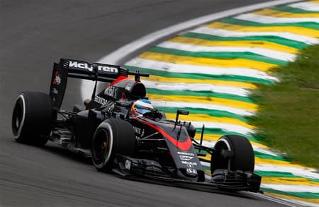 Fernando Alonso em Interlagos (Foto: Divulgação)