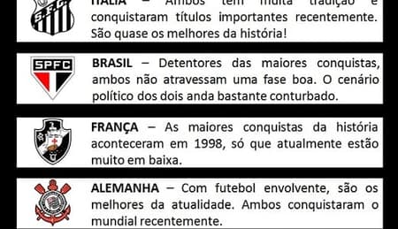 Humor Esportivo e a previsão do clássico