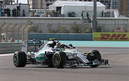 Nico Rosberg (Mercedes) - GP de Abu Dhabi (Foto: Divulgação)