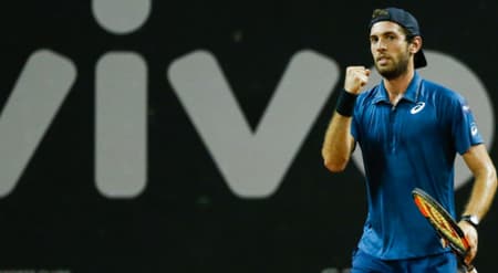 Guilherme Clezar no Challenger Finals. Crédito: Marcelo Zambrana