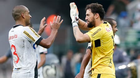HOME - Palmeiras x Vasco - Campeonato Brasileiro - Rodrigo e Martin Silva (Foto: Marcello Zambrana/AGIF/LANCE!Press)